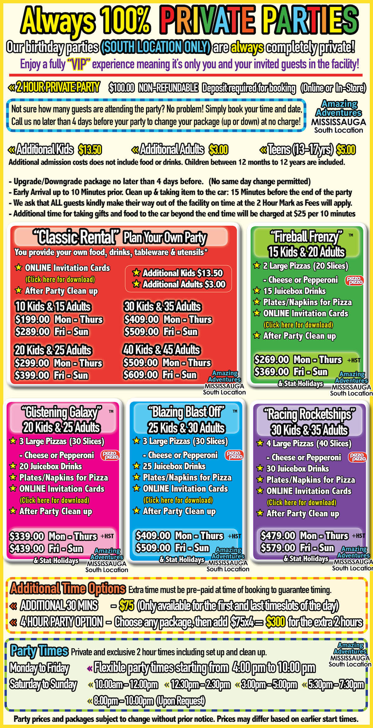 Mississauga South Childrens Parties Amazing Adventureland Indoor Playland & Parties